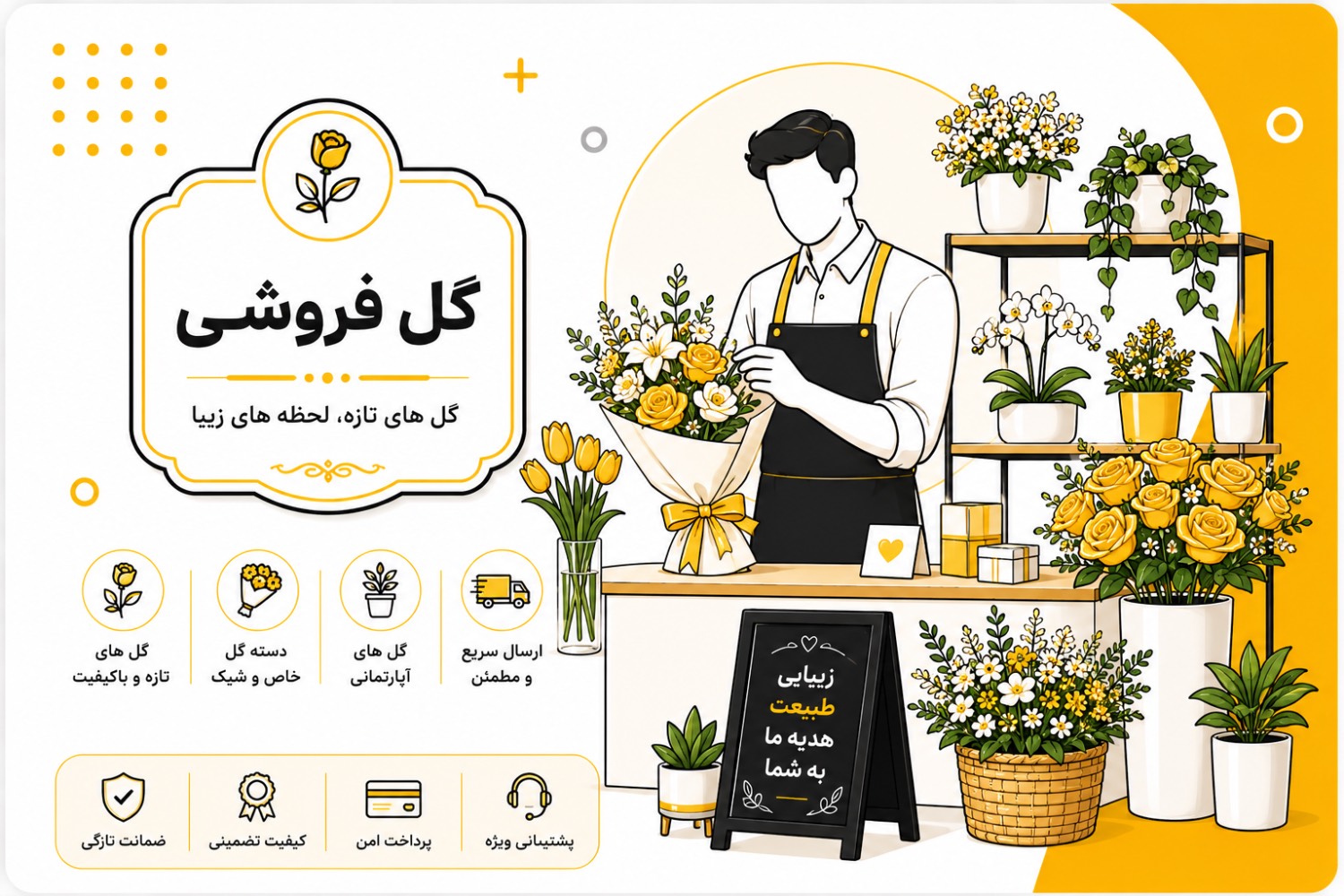 نرم‌افزار مخصوص صنف گل‌فروشی